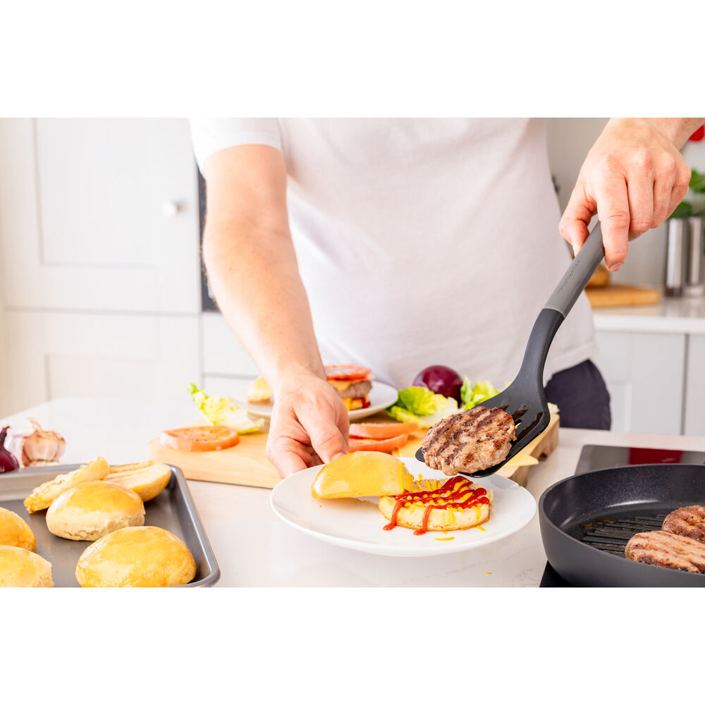 Kitchenaid Charcoal Grey Classic Slotted Nylon Turner/Spatula Cooking Utensil — image 5