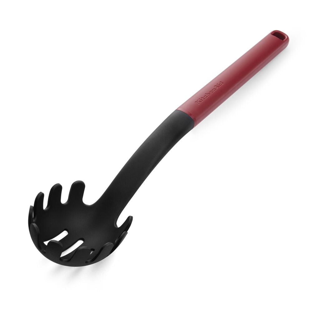 Kitchenaid Empire Red Classic Nylon Pasta Server/Spoon Cooking Utensil