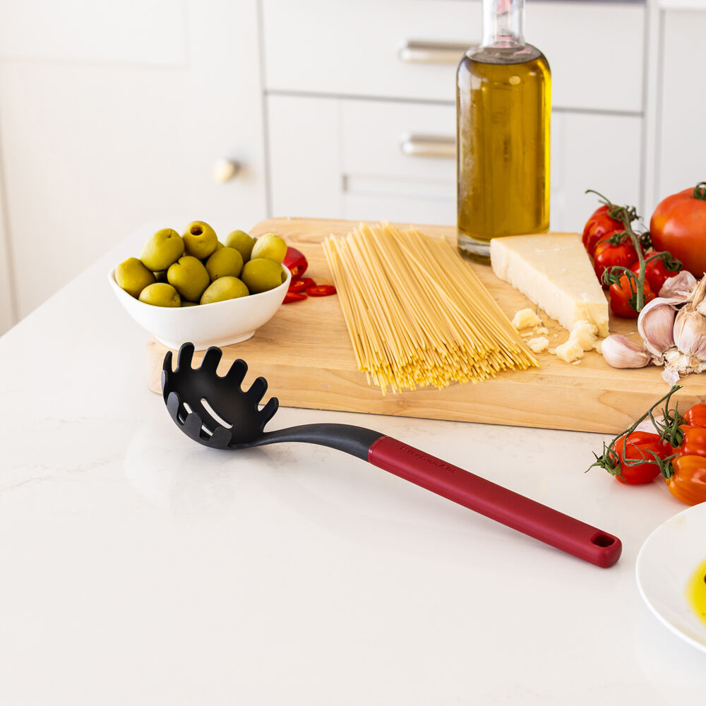 Kitchenaid Empire Red Classic Nylon Pasta Server/Spoon Cooking Utensil — image 5