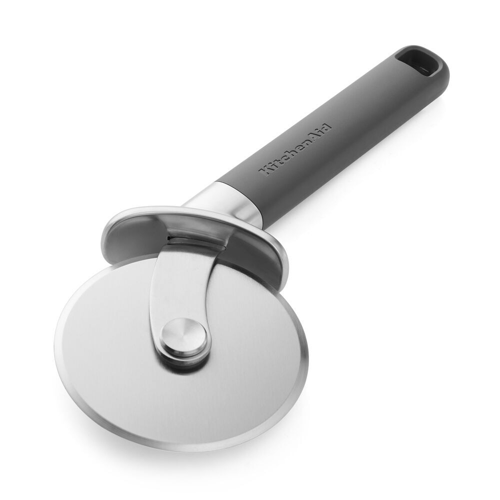 Kitchenaid Classic Metal Pizza Wheel/Cutter Cooking Utensil Charcoal Grey (2 Pack) — image 2