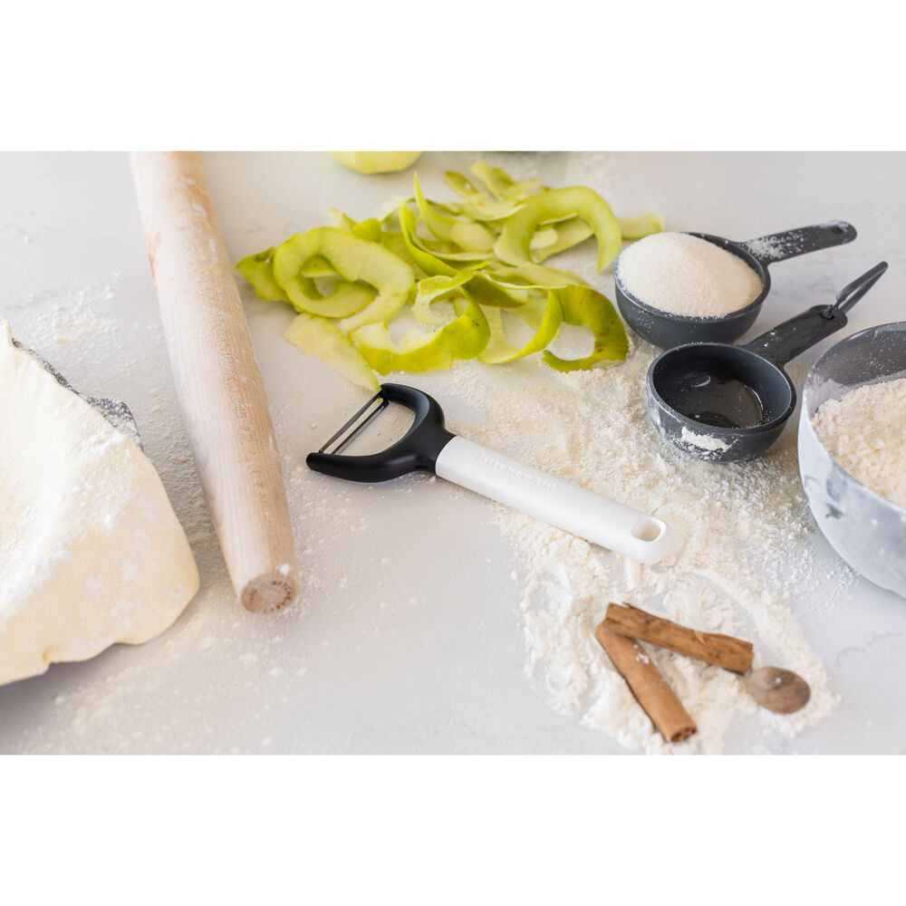 Kitchenaid Porcelain White Classic Fruit/Vegetable Y-Peeler Cooking Utensil — image 3