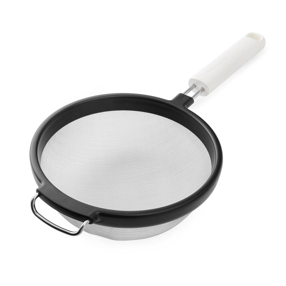 Kitchenaid Classic Wire Mesh Sieve/Strainer Cooking Utensil Porcelain White (2 Pack) — image 2