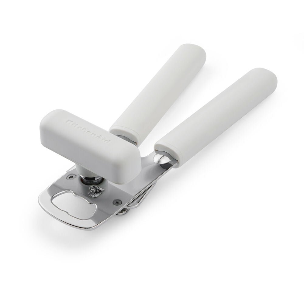 Kitchenaid Porcelain White Classic Multifunction Can Opener/Tool w/Bottle Opener