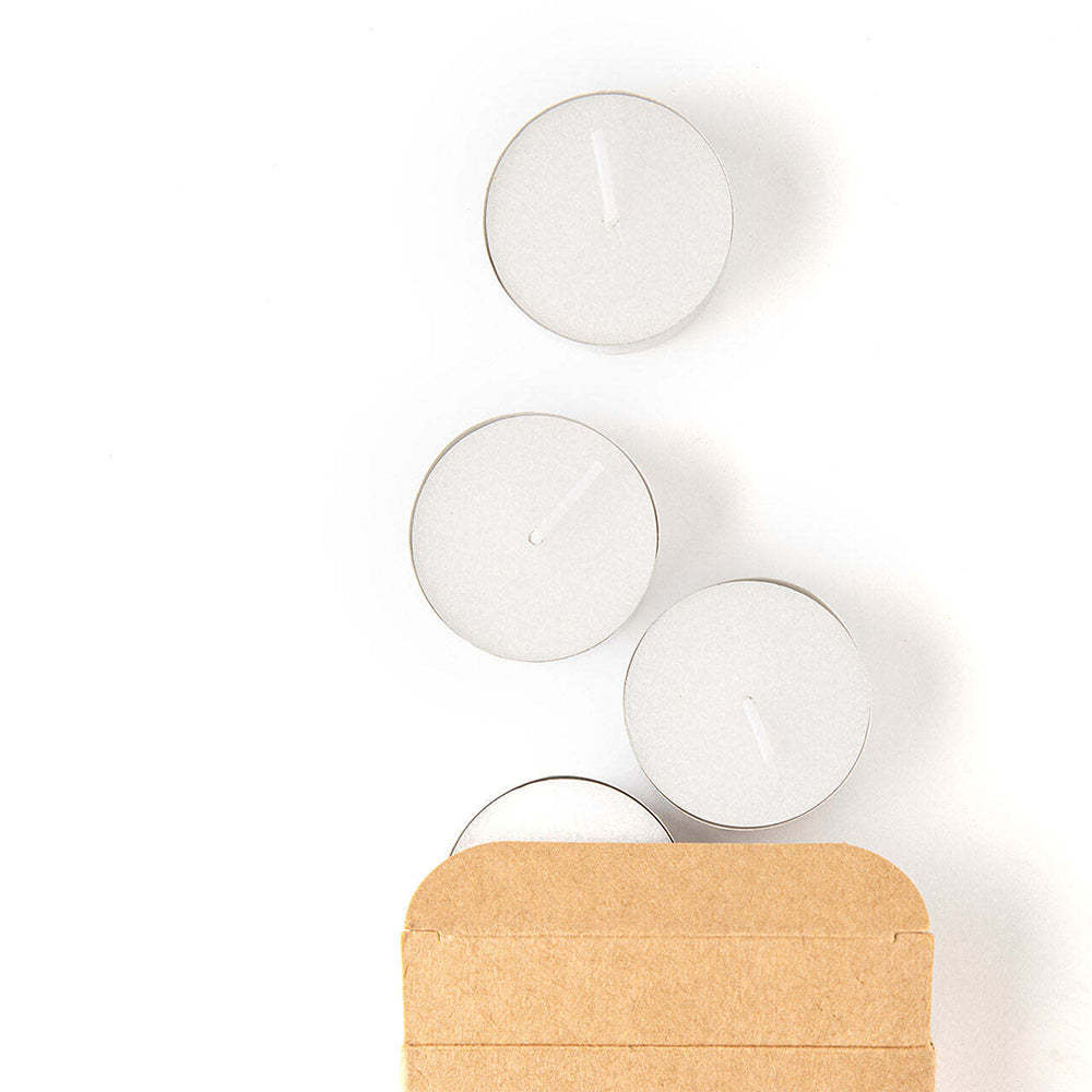 Kinto Tea Light Candles Tealight Set For Aroma Oil Warmer White Unscented (12 Pieces) — image 2