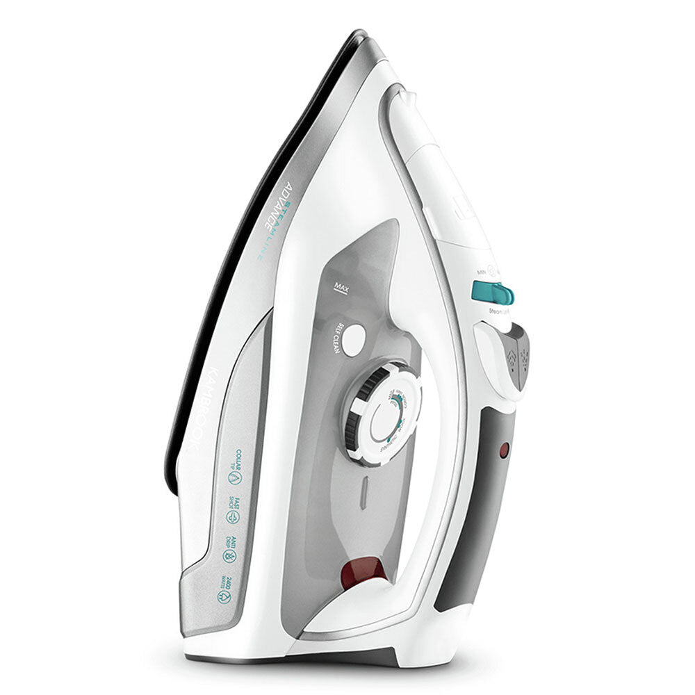 Kambrook Steamline FabriGlide Soleplate 2400W 360ml Advance Corded Steam Iron — image 2