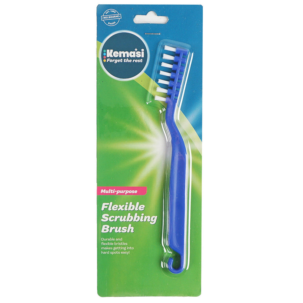 Kemasi Durable Multipurpose Flexi Brush Flexible Home/House Kitchen Cleaning (12 Pack)