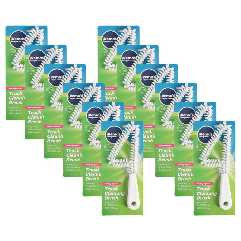 Kemasi Multipurpose Track Cleaning Brush Home/House Lounge Room Cleaning (12 Pack)