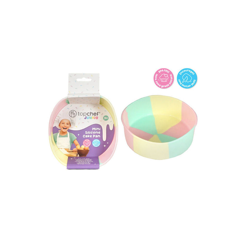 Topchef Cotton Candy Mini Pastel Silicone Heat Resistant Cake Baking Pan — image 2