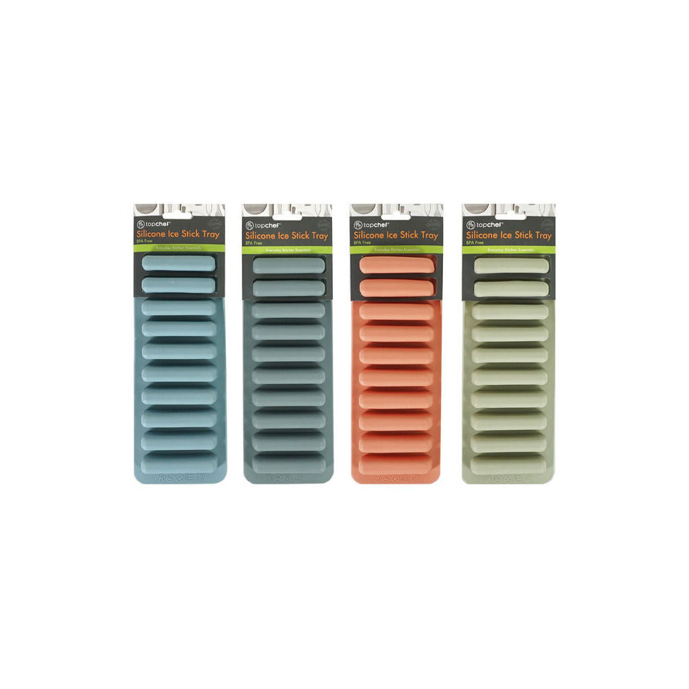 Topchef 25x19cm Silicone Heat Resistant Ice Stick Tray Assorted — image 2