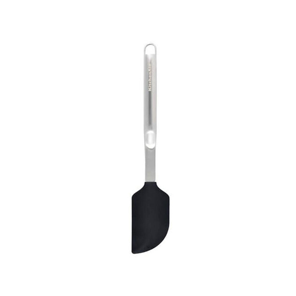 Kitchenaid Premium Flexible Stainless Steel Scrapper Spatula Utensil Black (2 Pack) — image 2
