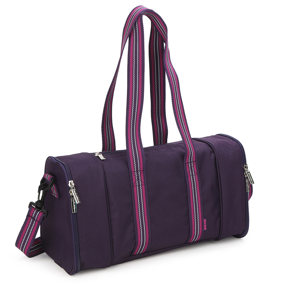 Unbranded Multi Pocket Insulated Cooler Bag Picnic/ 39cm Camping Bag w/Compartments Purple — image 2