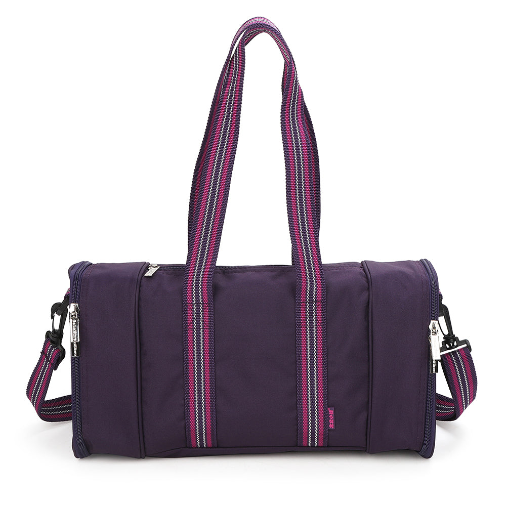 Unbranded Multi Pocket Insulated Cooler Bag Picnic/ 39cm Camping Bag w/Compartments Purple — image 3
