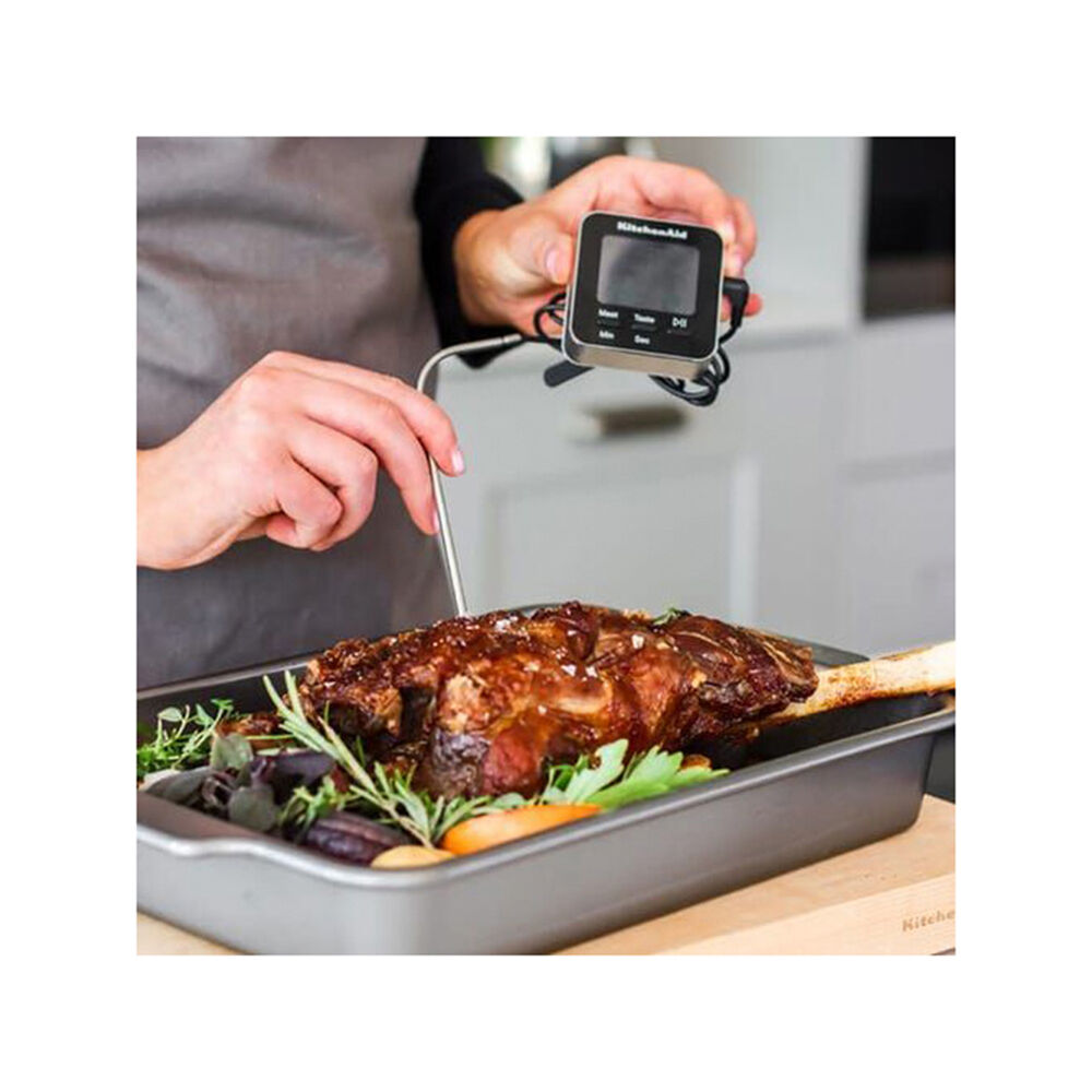 Kitchenaid -40°C to 250°C Digital Leave-In Probe Roasting Thermometer w/ Timer