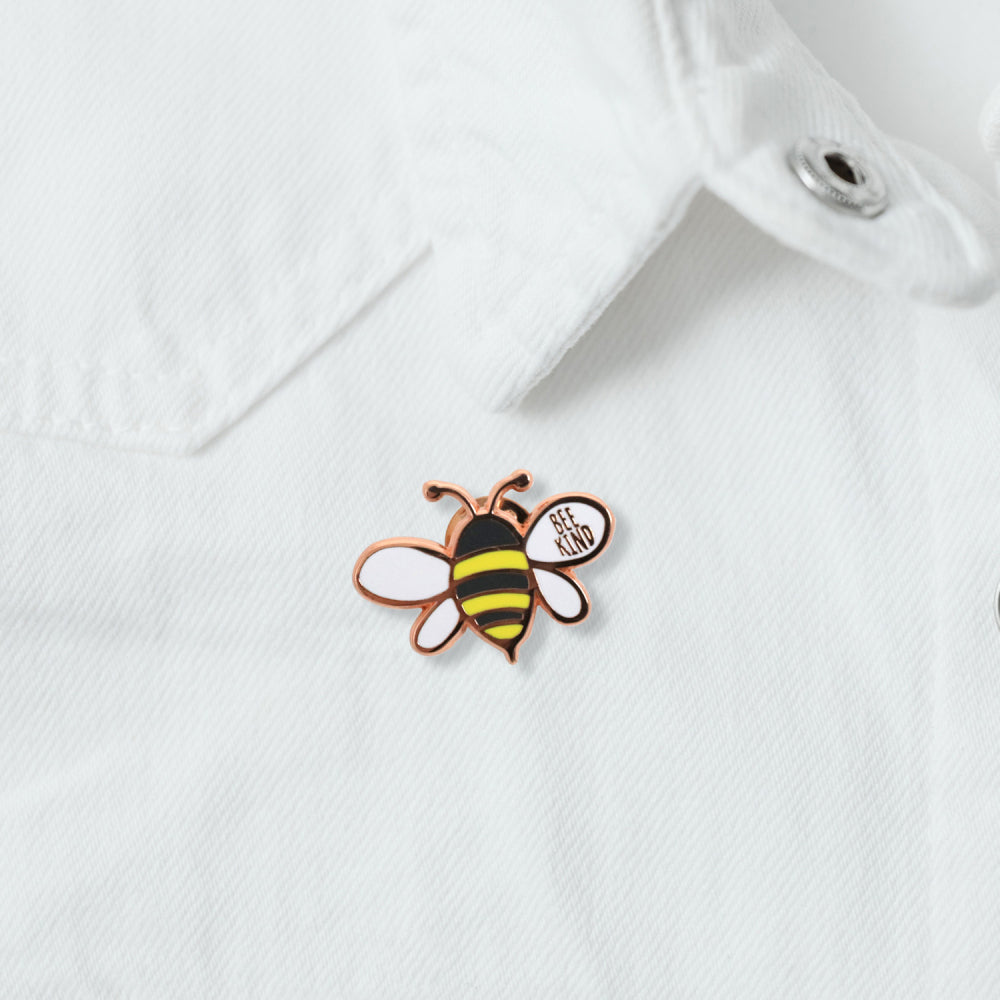 Splosh Enamel Kindness Bee Keepsake Pin Button Brooch Jewellery 7.5x11cm (4 Pack) — image 5