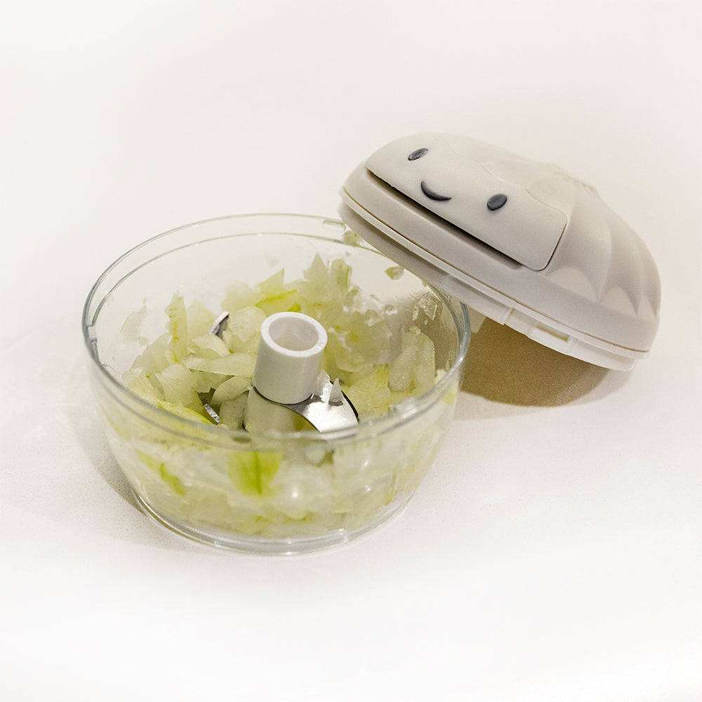 Cook Easy Pull-String Stainless Steel Slicer Vegetables/Fruits Chopper Cream — image 2