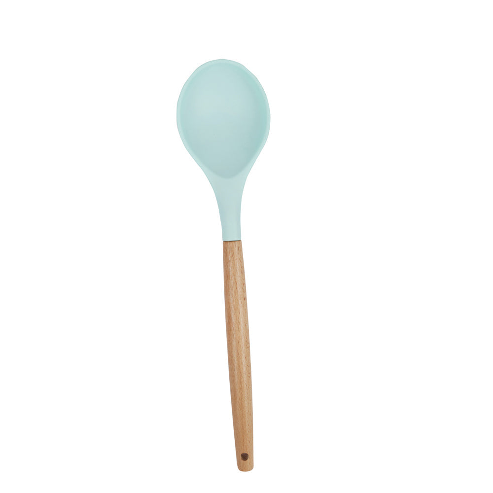 Urban Kitchen Silicone Spoon Mint Green 32x7cm Versatile & Heat Resistant (6 Pack) — image 2