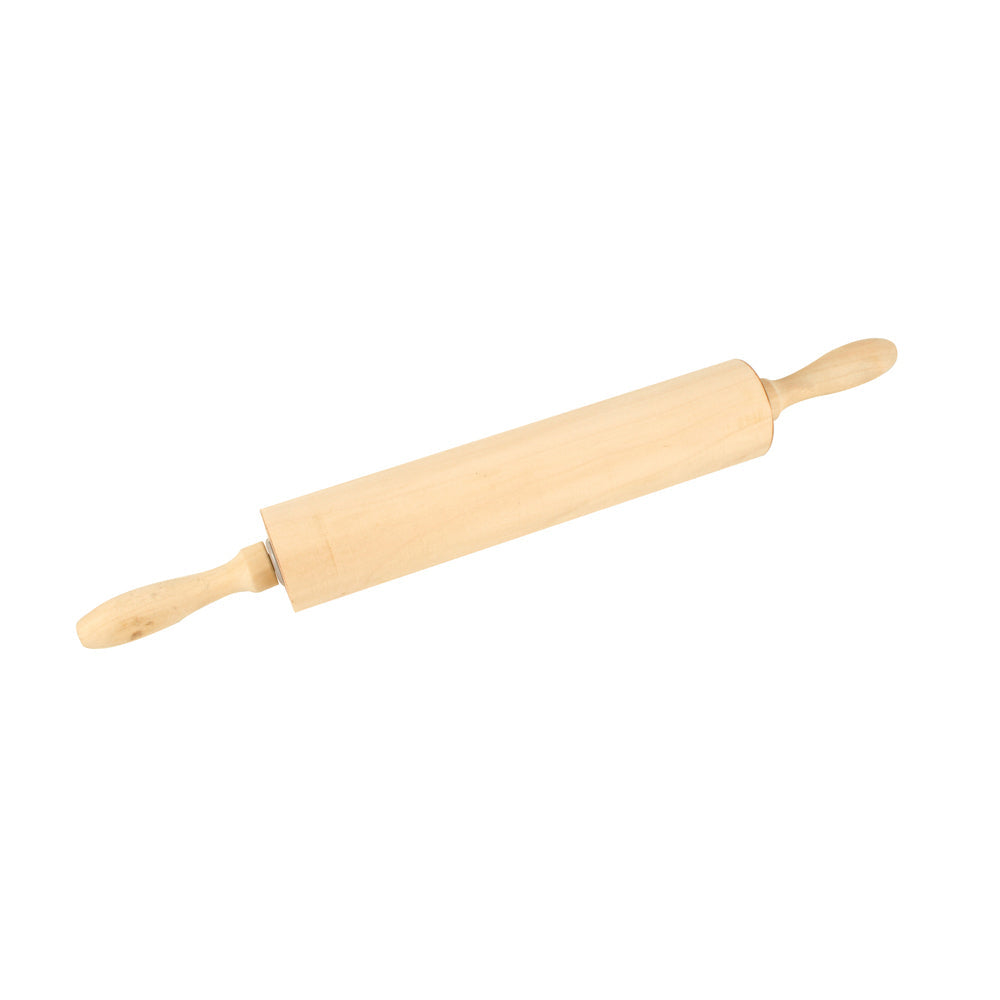 Urban Kitchen Wooden Rolling Pin Deluxe High Quality & Durable Design 43cm