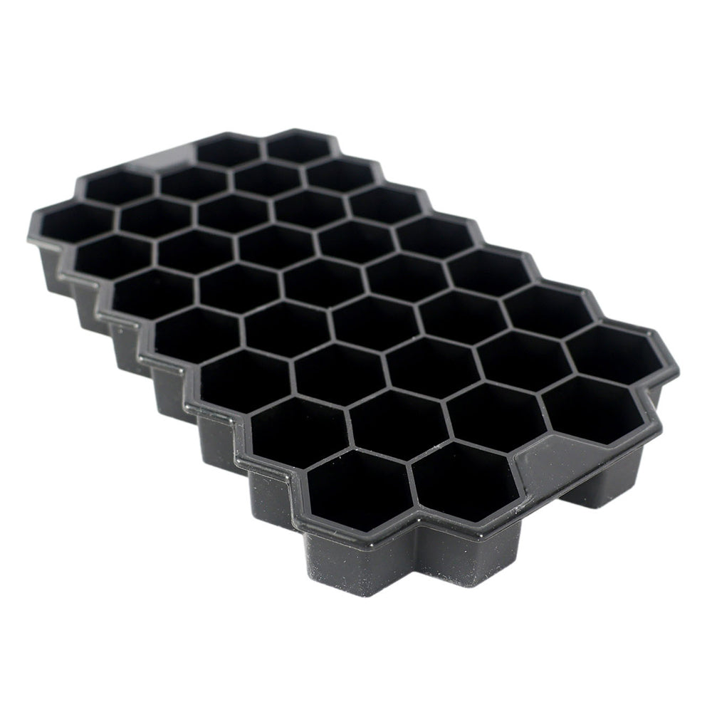 Urban Kitchen Hexagon Silicone Ice Tray 37 Cubes Making Ice Cubes 19.5x11.5cm