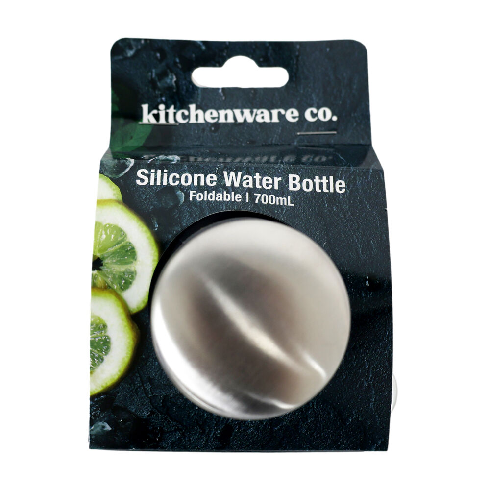 Kitchenware CO 7.5x22cm Foldable Silicone Travel Water Bottle