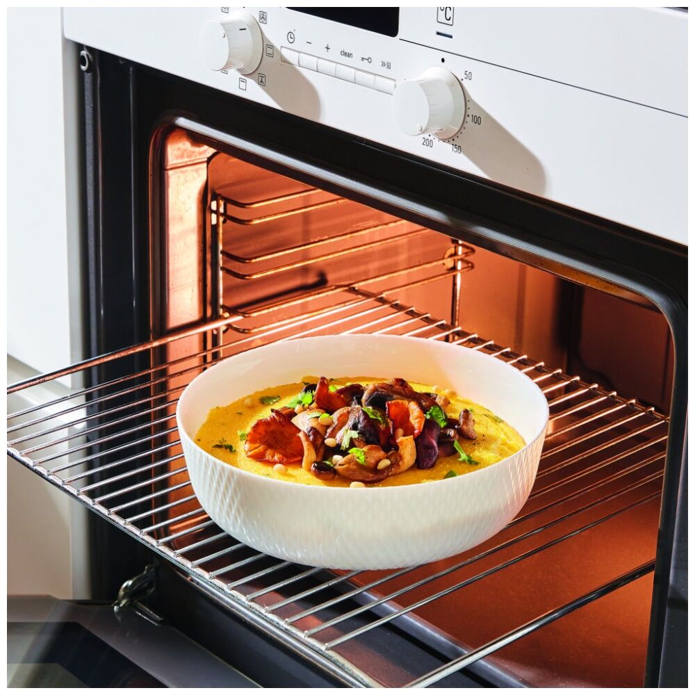 Luminarc Smart Wavy Round Baking Dish 22x7cm Bakeware Opal Glass White (2 Pack) — image 7