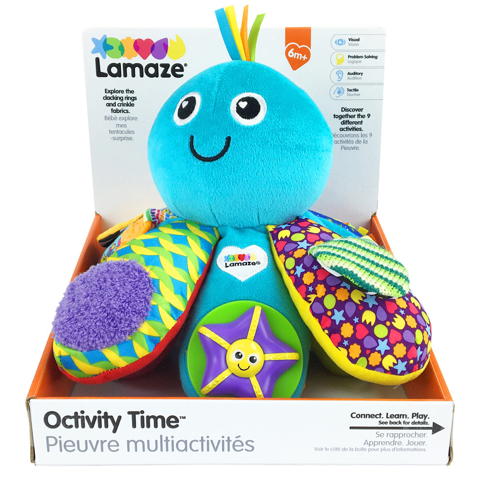 Lamaze 22x21cm Octivity Time Infant/Baby/Toddler Activity Soft Plush Toy 6m+ — image 2