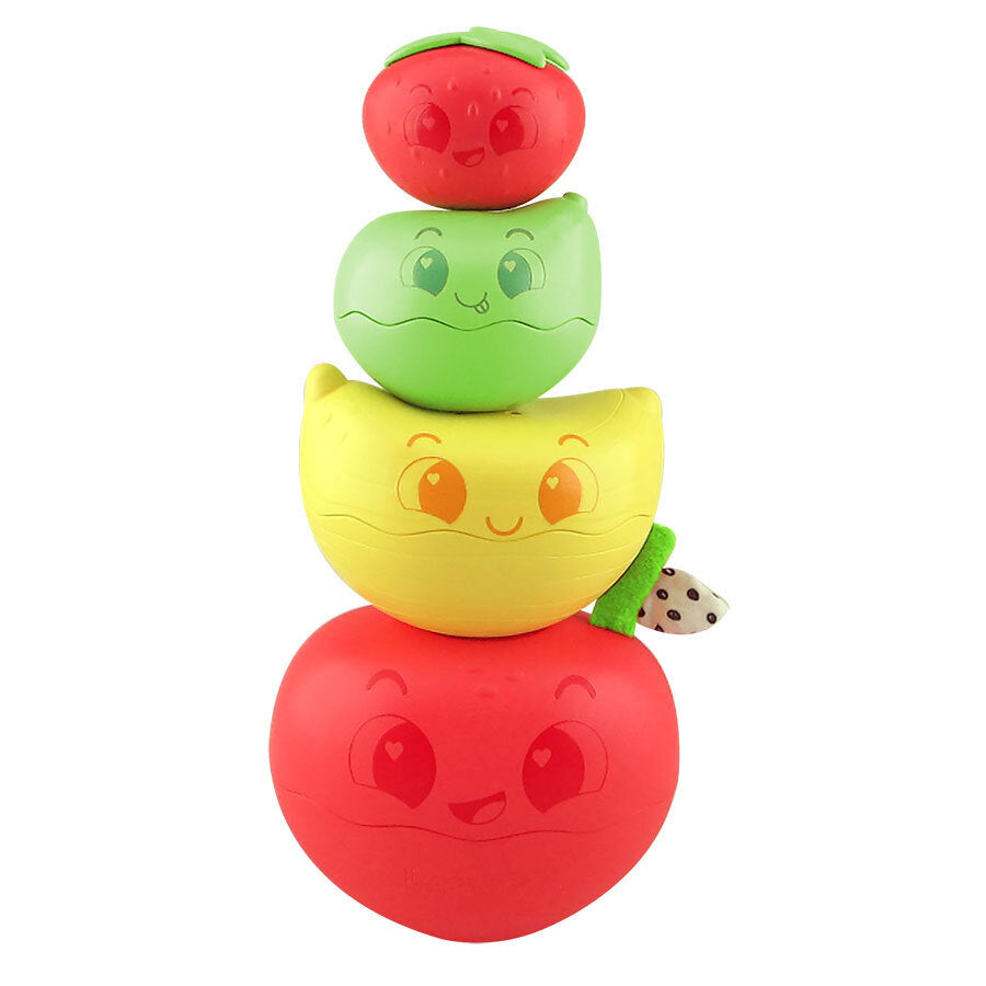 Lamaze Children/Toddler Stack/Nest Fruit Pals Kids Play Activity Toy Shape 12m+