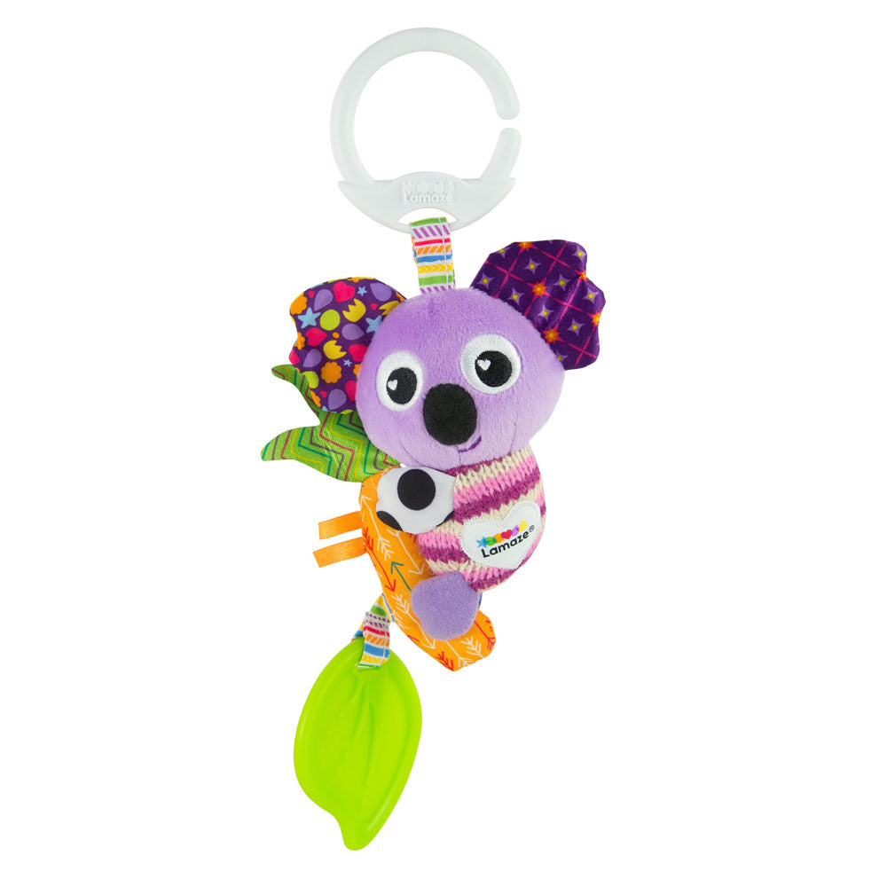 Lamaze Walla Walla Koala Mini Clip & Go Plush Filling Pram/Walker Toy 0M+ (2 Pack) — image 2