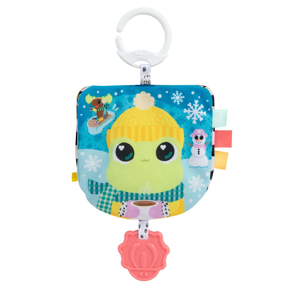Lamaze Finlee Frog Look Book Newborn/Baby Sensory Activity Play Soft Toy 6m+ — image 2