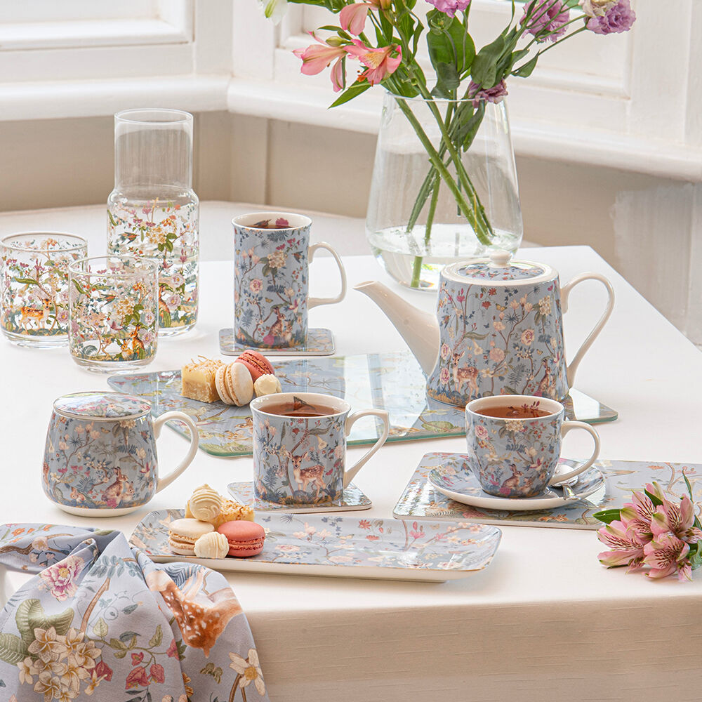 Ashdene 300ml Blue Enchanted Forest New Bone China Drinking Wide Flare Mug — image 3