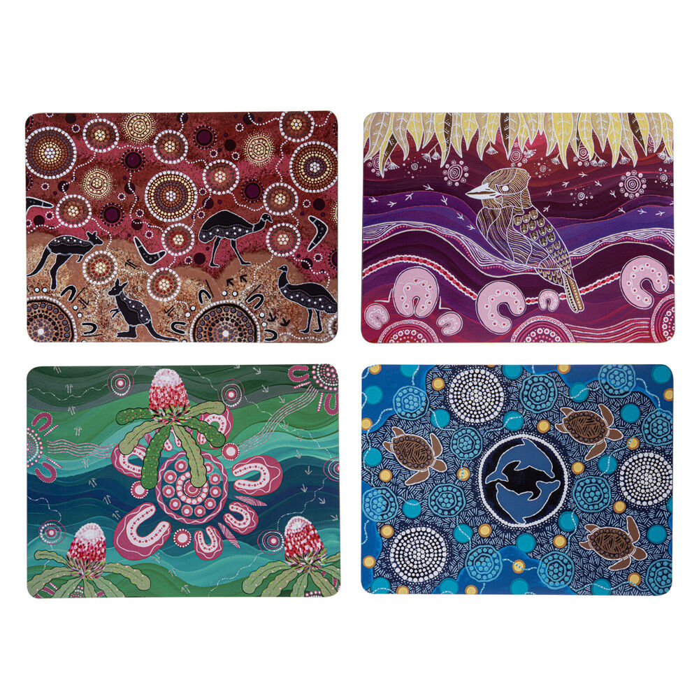 Ashdene Spirit Land Kitchen Dining Counter Table Placemat 29x21.5cm (4 Pieces)