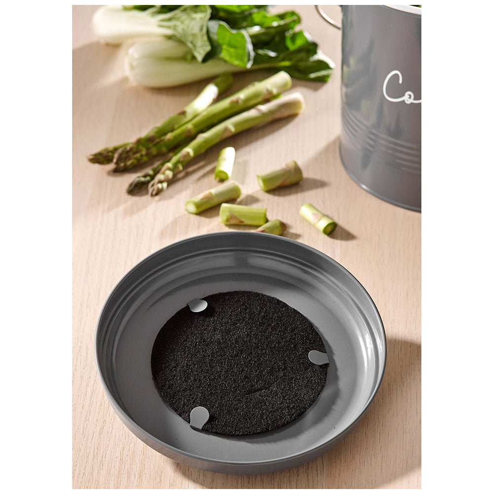 Ladelle 20cm Eco Charcoal Compost Bin w/ Charcoal Filter f/ Kitchen Food Scraps — image 4