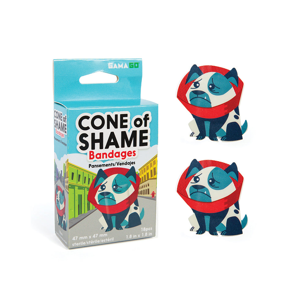 Gamago 18pc Gamago Cone of Shame Bandages Kids/Children Bandaid Wound Plaster 4.7cm (2 Pack) — image 2