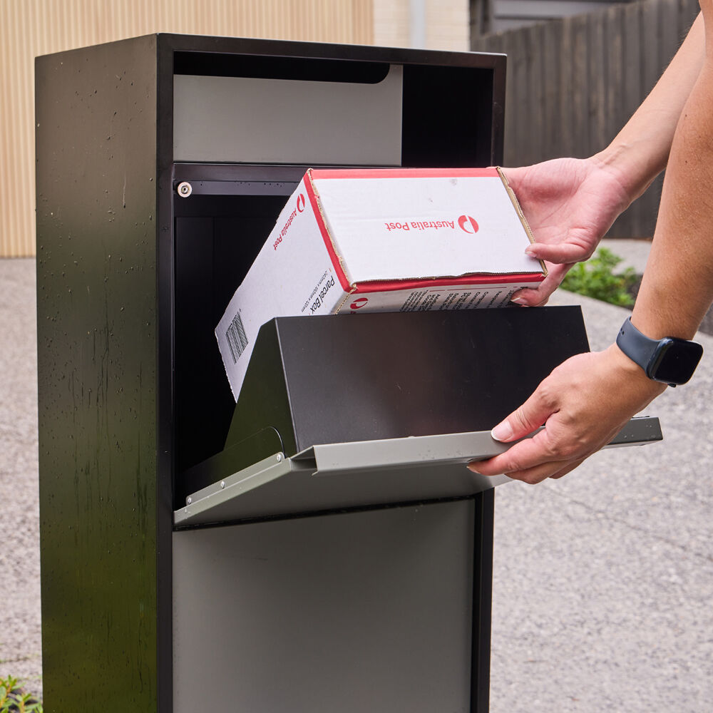 Northcote Pottery Zephyr Parcel Letterbox w/ Newspaper Slot & Letter Collection — image 10