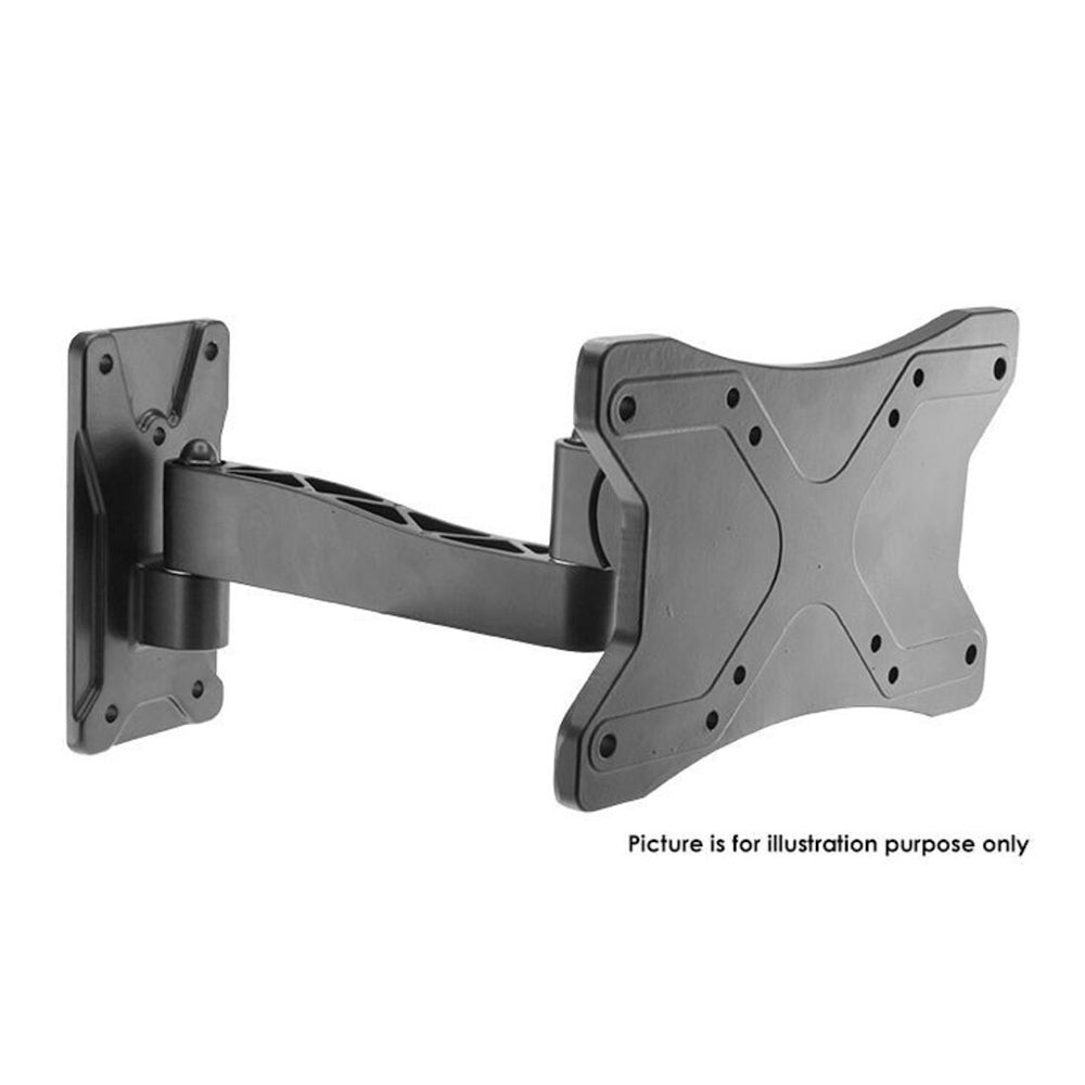 Doss Lcd20B Universal TV Wall Mount Bracket Lcd/led Up To 30" 30Kg Single Arm/2 Pivot — image 2