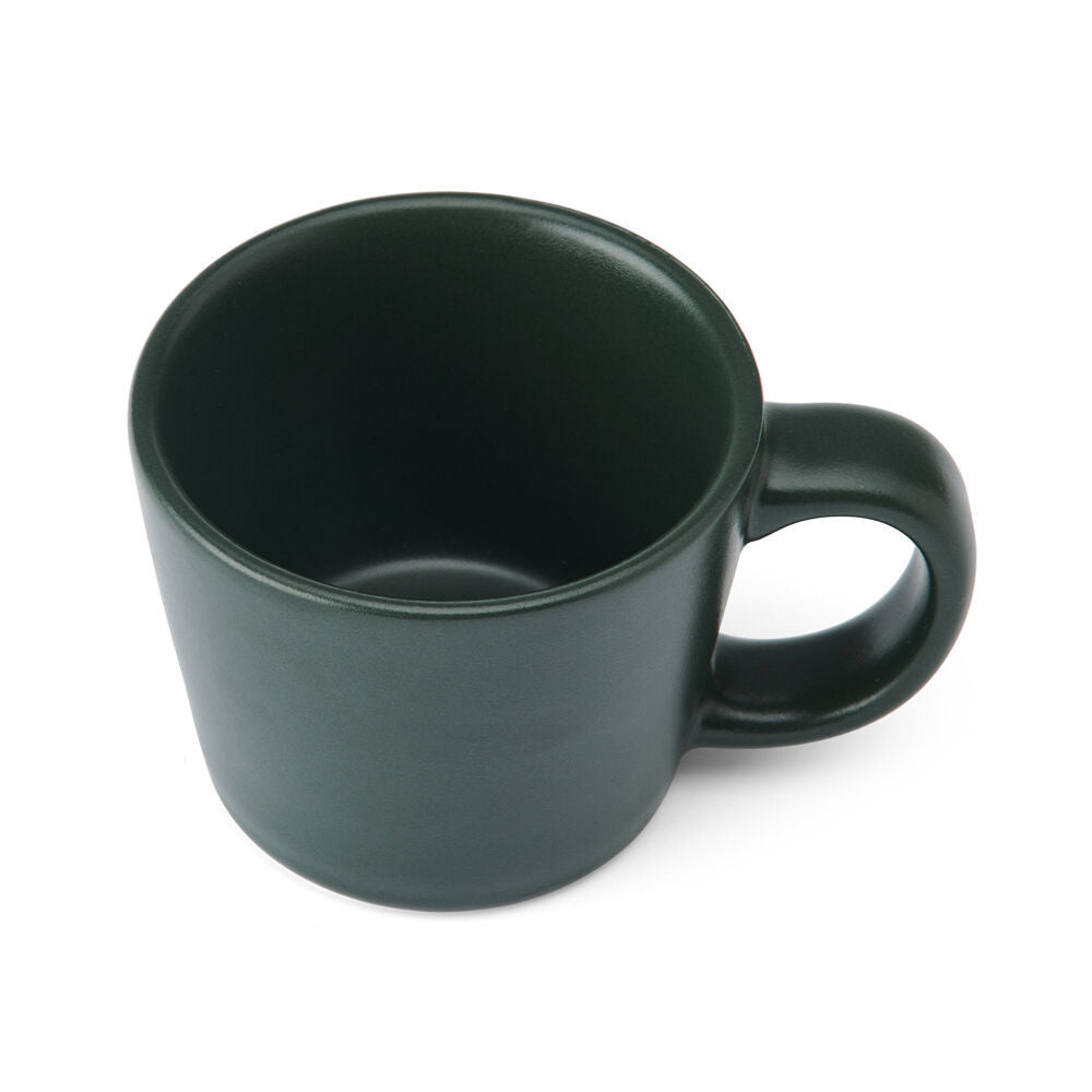 LA Cafetière La Cafetiere Ceramic Coffee Espresso Drinking Cup Mug 8x8x5cm Green (6 Pack) — image 3