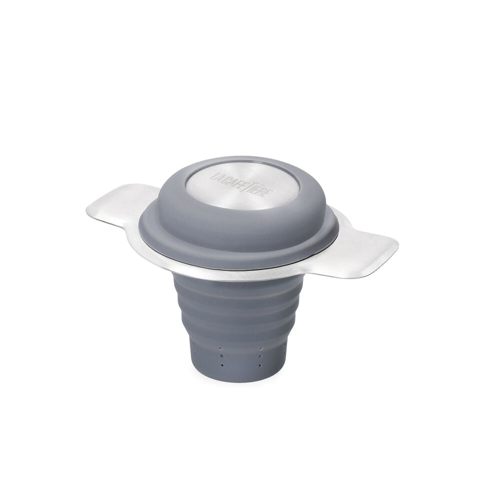 LA Cafetière La Cafetiere Invertible Silicone Loose Leaf Tea Filter Infuser 3x8x1.5cm
