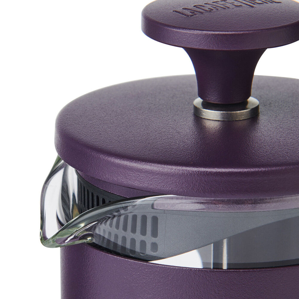 LA Cafetière La Cafetiere Pisa 3-Cup Cafetiere Manual Glass Coffee Press Maker Purple — image 2