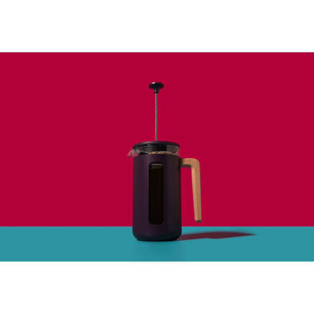 LA Cafetière La Cafetiere Pisa 3-Cup Cafetiere Manual Glass Coffee Press Maker Purple — image 6