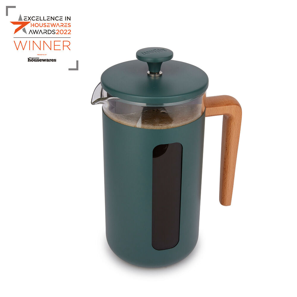 LA Cafetière La Cafetiere Pisa Stainless Steel Cafetiere Up to 8 Cups 10.8x17.2x23cm Green — image 2