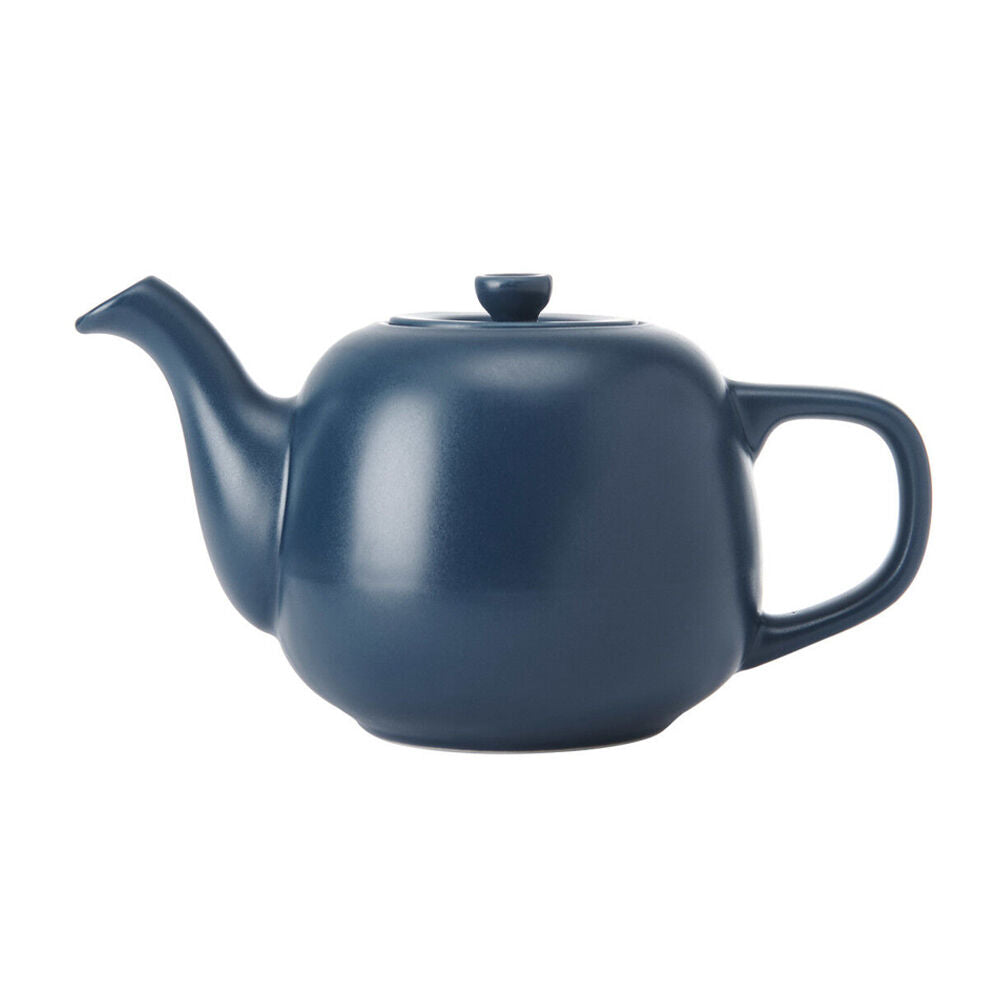 LA Cafetière La Cafetiere Stoneware Classic Teapot Kettle Serving/Brewing Pot 600ml Navy
