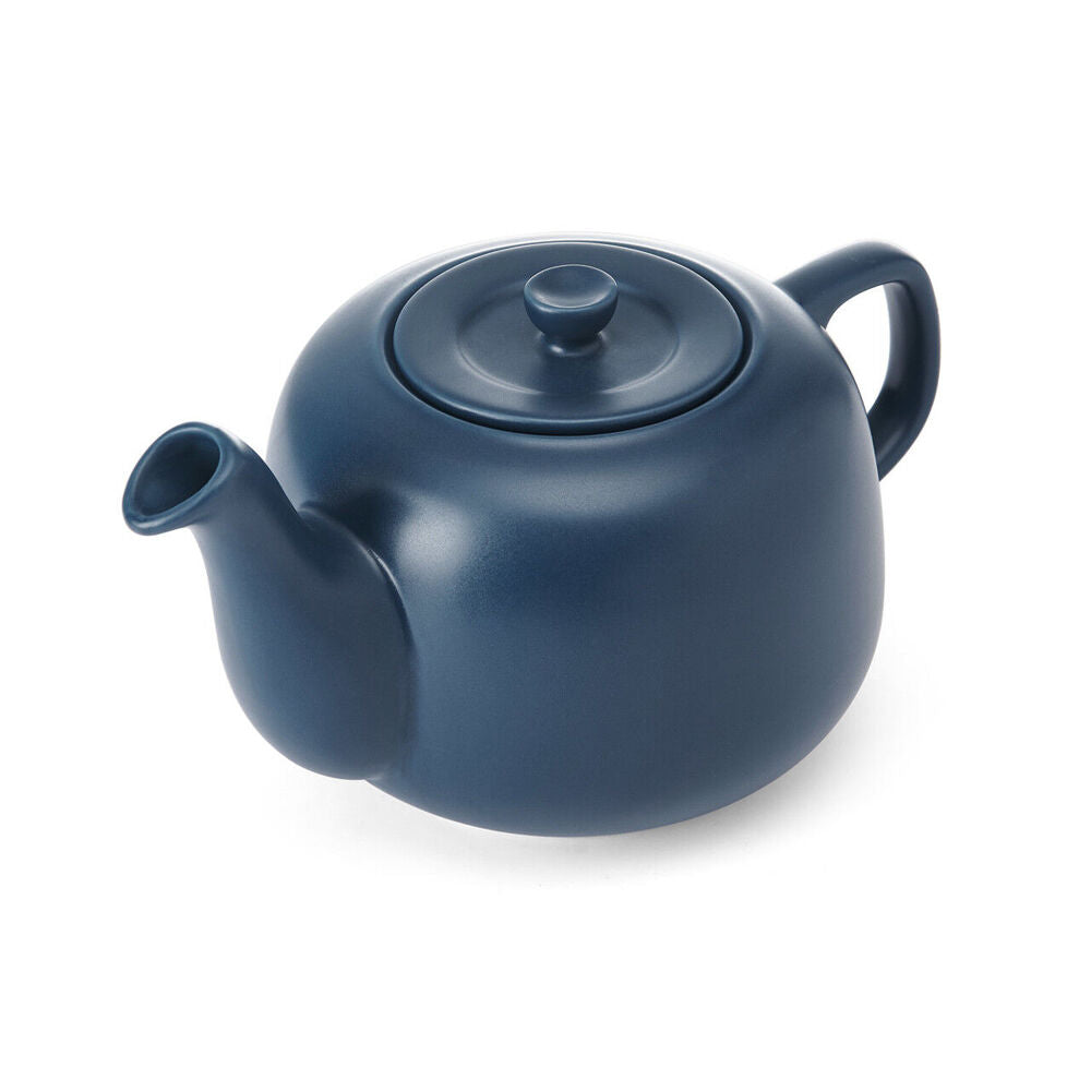 LA Cafetière La Cafetiere Stoneware Classic Teapot Kettle Serving/Brewing Pot 1.2L Navy — image 2