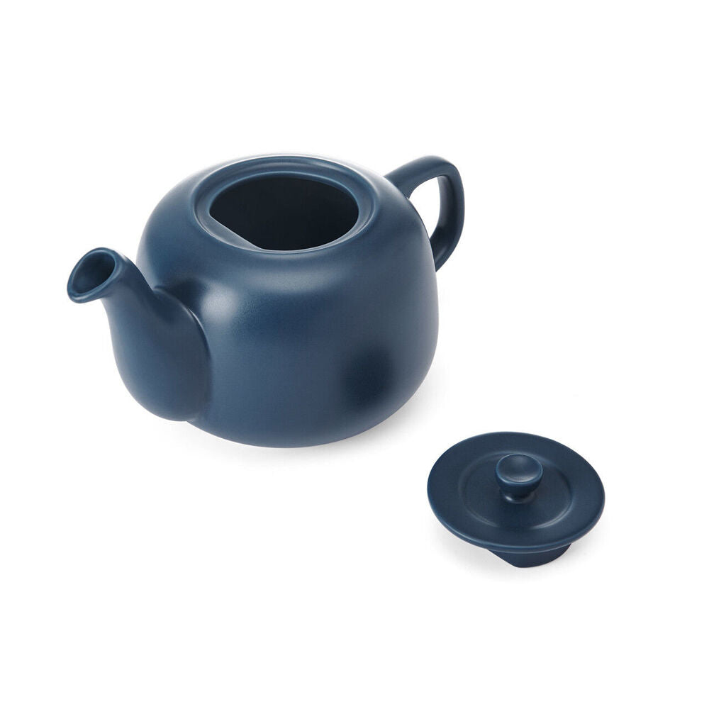 LA Cafetière La Cafetiere Stoneware Classic Teapot Kettle Serving/Brewing Pot 1.2L Navy — image 3
