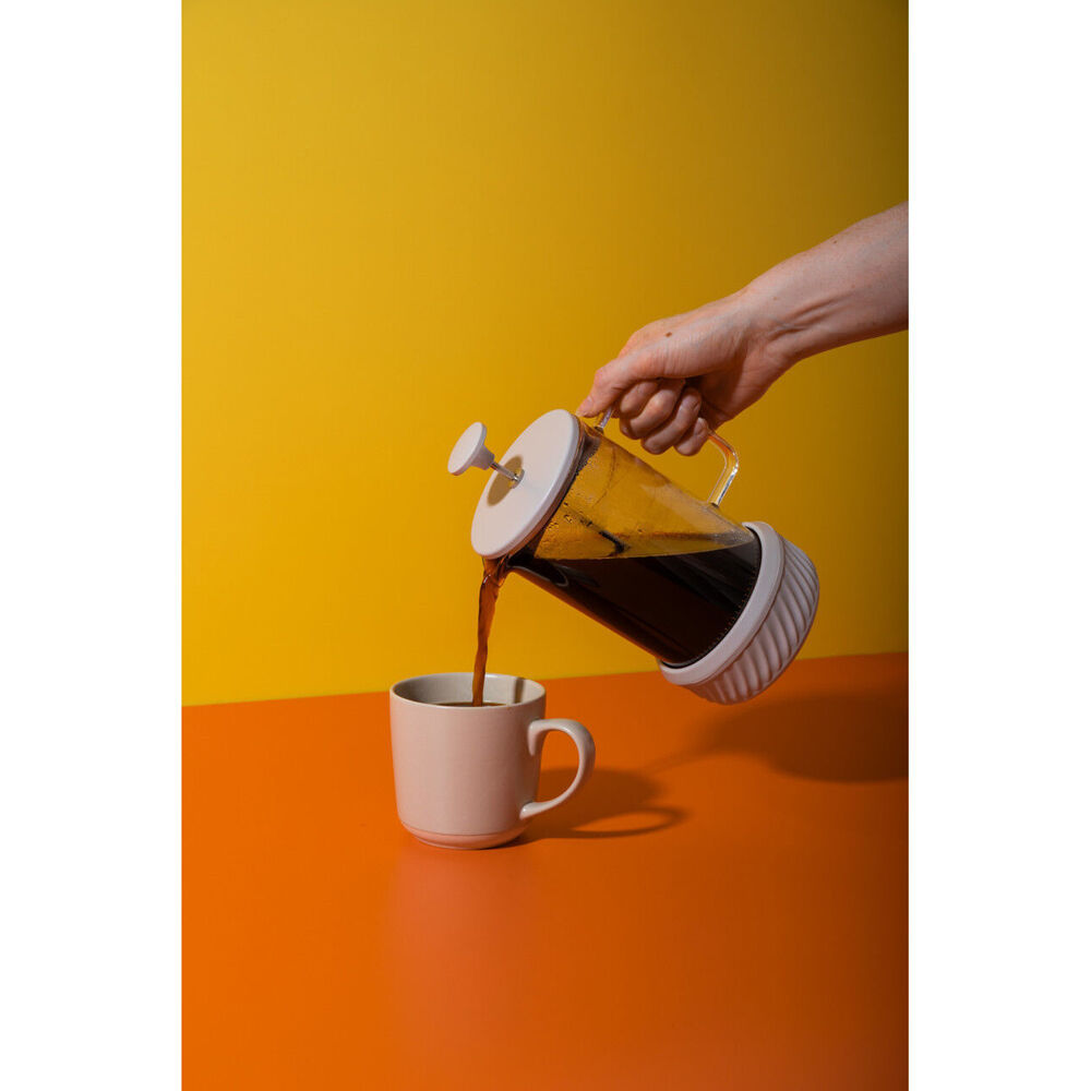LA Cafetière La Cafetiere Zero 8-Cup No Mess French Press Coffee Brewer/Maker 1L Latte (3 Pieces) — image 6
