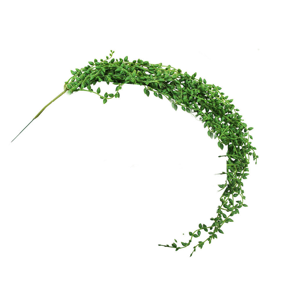 LVD Hanging 75cm Pearls Artificial/Fake Home Decorative Foliage Faux Plant Green