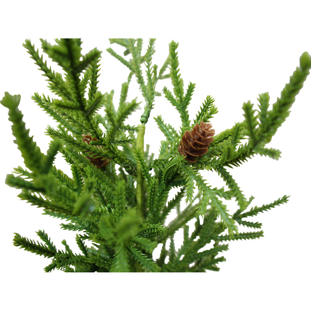 LVD Plastic Classic Christmas Tree Potted Home/Living Room Decor 11x11cm — image 3