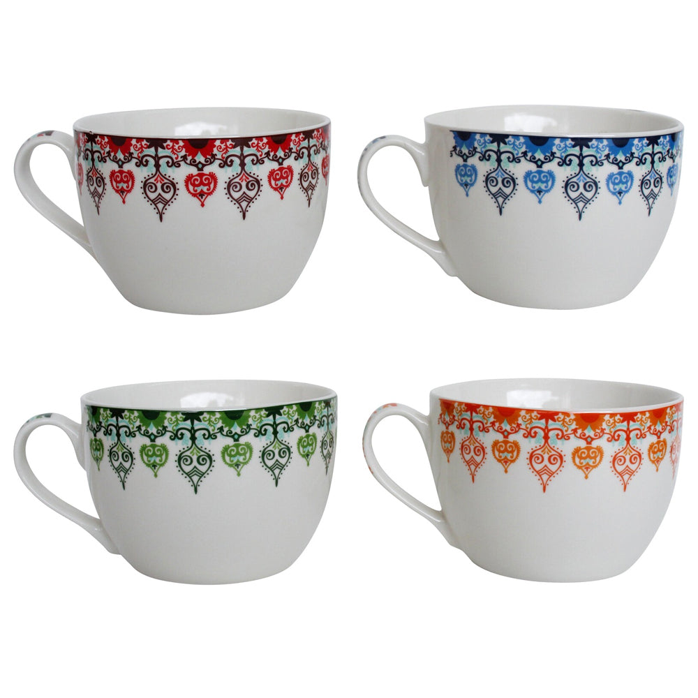 LVD Ceramic Tea/Coffee Mug Cup Sari Home/Kitchen Drinkware 14cm Assorted — image 2
