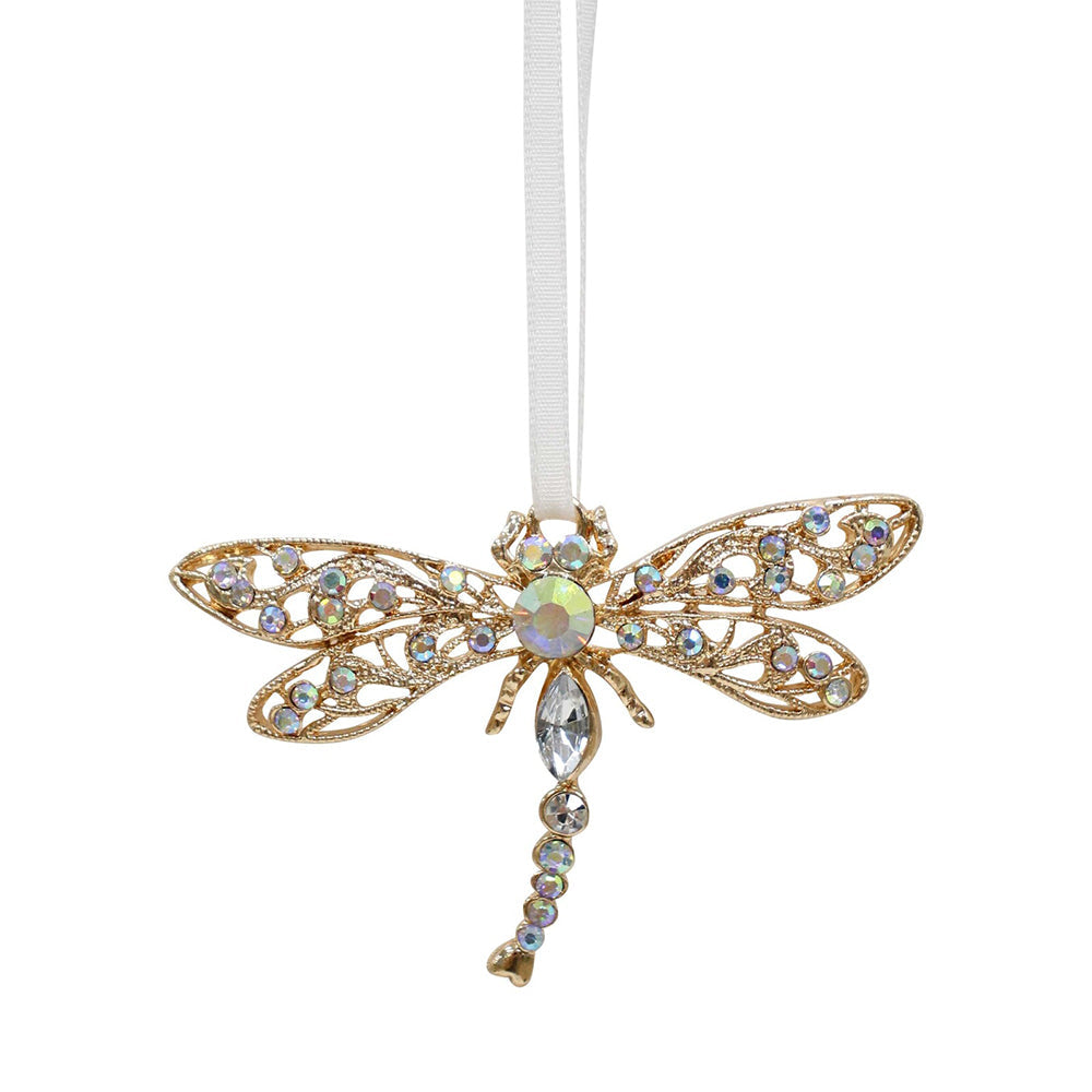 LVD Ornament Elegant Dragonfly Hanging Decorative Sculpture Home/Lounge Decor