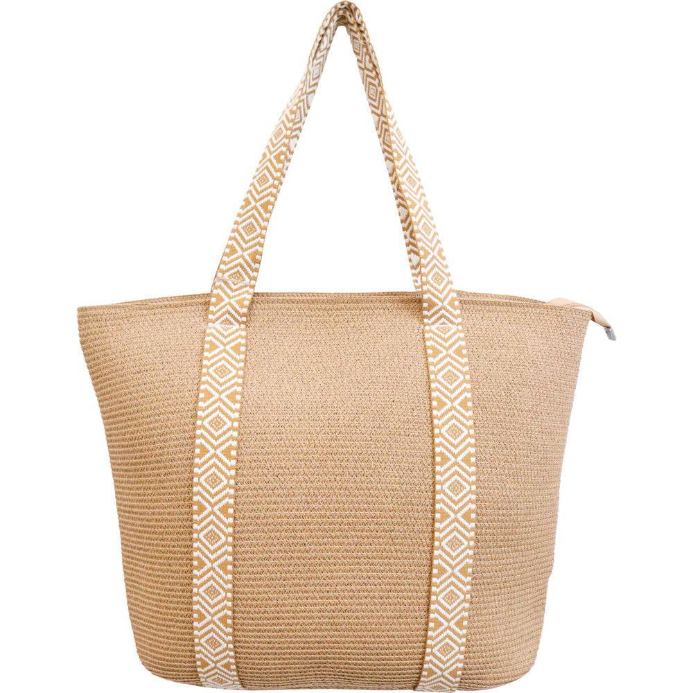 LVD White Beach Carry All Bag Women's/Ladies Outdoor Beach/Fashion Tote 50cm