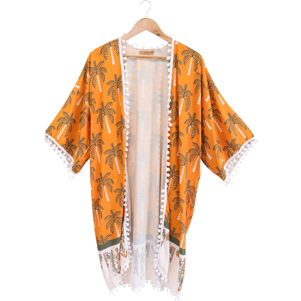 LVD Bahamas Women/Ladies Beach Cover Up Robe Summer Dress One Size Polyester