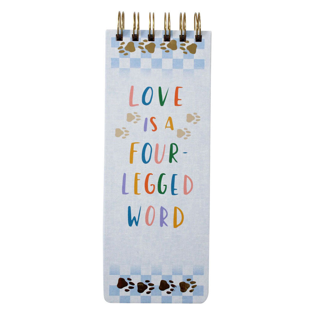 LVD Pet Love Spiral-Bound List Pad Office/School Paper Writing Stationery